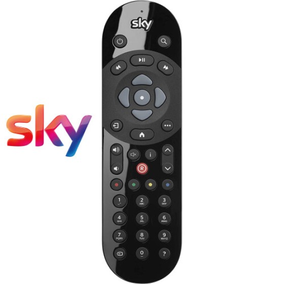SKY Q Remote Control Replacement, Infrared TV Non-Touch Type